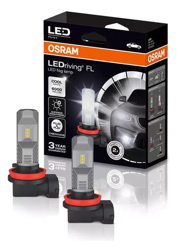 Osram H8-h11-h16 Ledriving Fog Lamp 67219cw 12v(gar.3000hr) 0