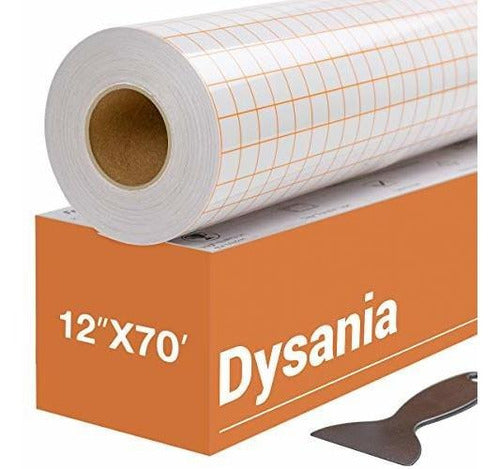 Dysania Cinta De Transferencia Para Vinilo - 12 X 70 Ft Cuadricula 0