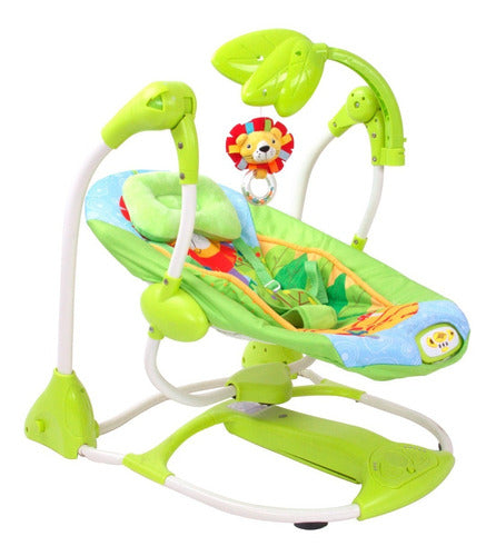 Konig-Kids Rocking Chair Baby Bouncer with Vibration and Mobile 0