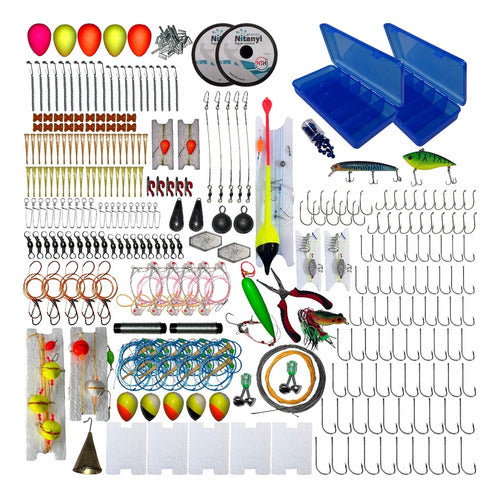 Hyper Complete Fishing Kit with Diverse Accessories and Lines 0