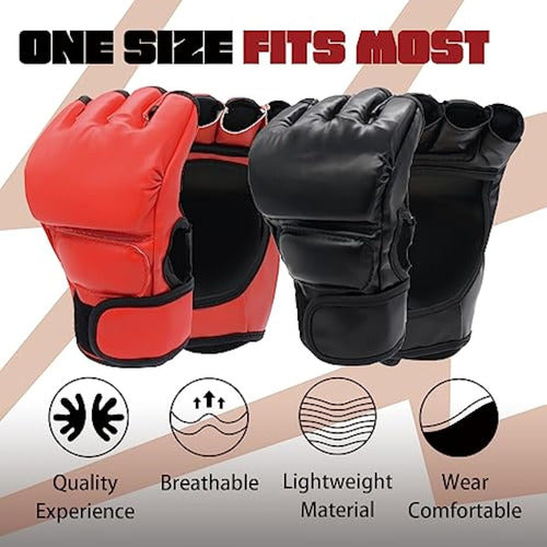 Set of 2 Pairs of Boxing Gloves for Men 1