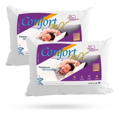 TMS Comfort Max Pack X2 Embracing Premium Pillow 0