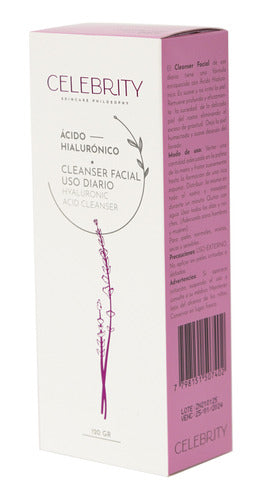 Cleanser Facial Ácido Hialurónico X120ml Celebrity 2