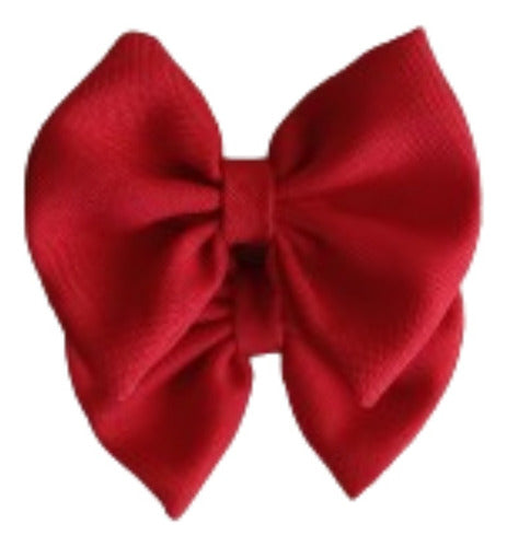 Pair of School and Fashion Hair Bows for Girls 0