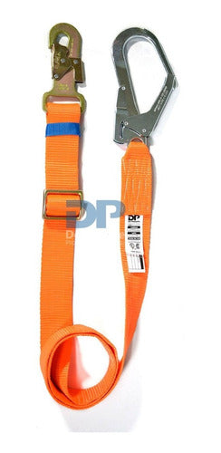 DP Height Safety Lifeline Kit with 2m Flat Tape and 18mm & 55mm Snap Hooks 0