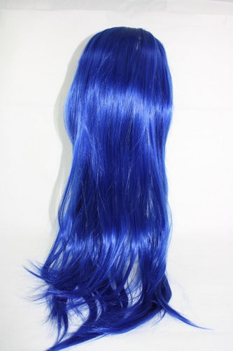 Dark Blue Straight Wig - Model W10B 61C 1