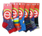 Pack of 6 Kids' Printed/White Ankle Socks by Elemento A. 104 1