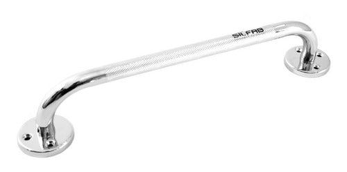 Silfab Straight Bathtub Auxiliary Bar Chrome 30 Cm 0