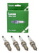 Set of 4 Lucas Spark Plugs for Chevrolet Sonic 1.6 16v & Tracker 1.8 16v 0
