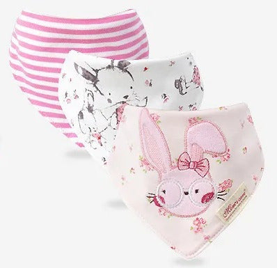 Set Baberos Bandana X3 Nena 4