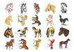 Mundo Catixci 118 Horse Embroidery Designs 2