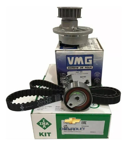 INA Distribution Kit Corsa Agile Fun 1.4 1.6 8v + Water Pump 0