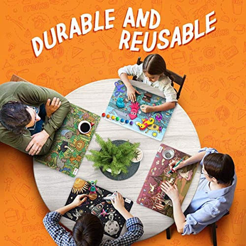 Merka Individual Tablecloths for Kids - Educational Anti-Slip Mat 4