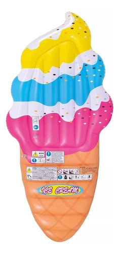 Jilong Inflatable Ice Cream Cone Pool Float 180cm 1