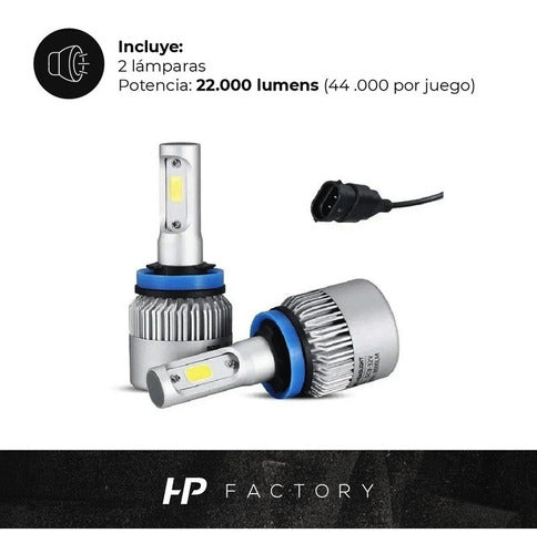 Lux Led Kit Cree Led H11 S6 44000 Lumens HD Premium 2