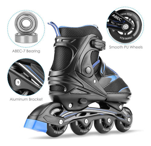 Generic Expandable Professional Adult Inline Skate with Large Wheel 6