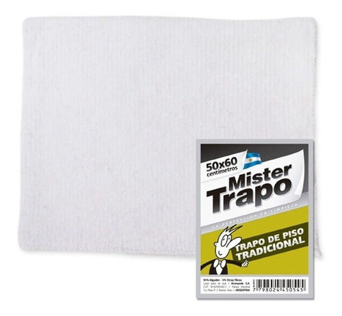 Mister Trapo Extra Soft White Floor Cloth 0