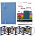 Fujifilm Mini Instax Accordion Photo Album Sky Blue for 8 Photos 3