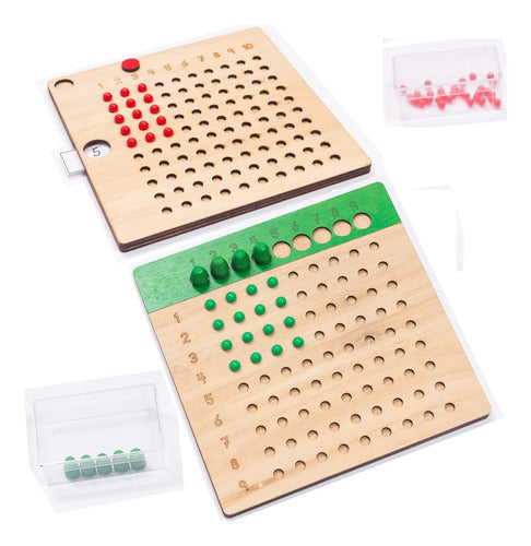 Montessori Division and Multiplication Board Set 0