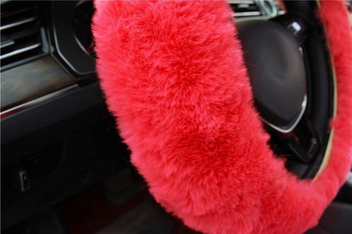 Valleycomfy Steering Wheel Cover + Gear Shift Cover + Handbrake Cover 4