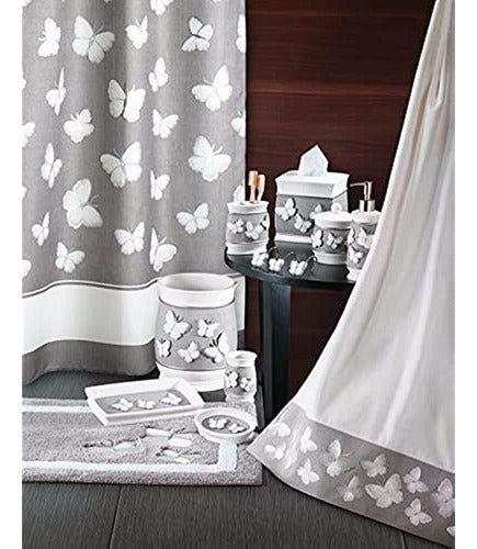 Avanti Linens Yara Collection, Fingertip Towel with Embellished Edging 2