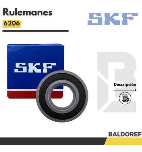 Ruleman 6206 Skf Original Lavarropas 1