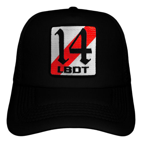 Mdt Cap Trucker Hat River Los Borrachos Del Tablón LBDT 14 Patch 0