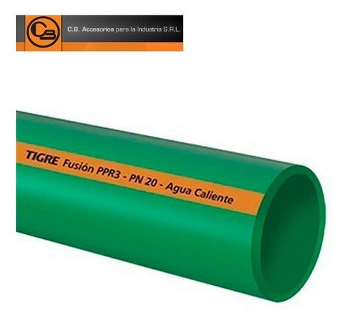 Tigre Caño Termofusión Agua Fría Caliente 63 Mm Pn20 X 4mts 1