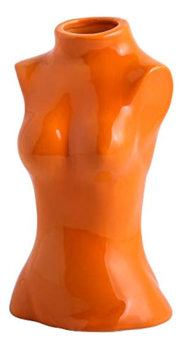 Hjn Female Body-Shaped Ceramic Vase 0