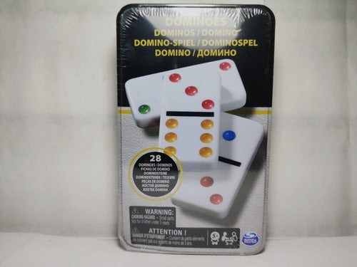 Color Domino in Metal Tin 98405 Spin Master 4