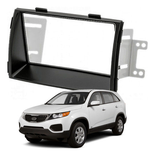 Carav Double Din Adapter Frame for Kia Sorento 2009 to 2012 0