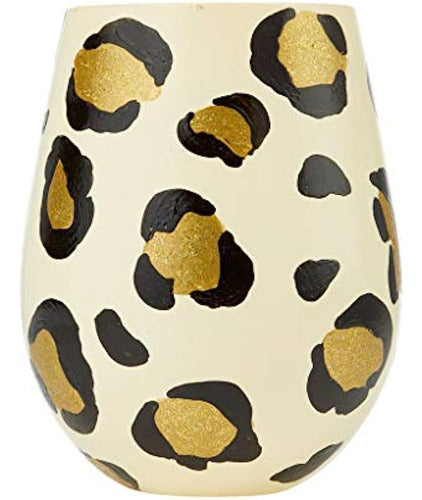 Enesco Designs By Lolita Leopard Hand-painted Artisan Stemle 0