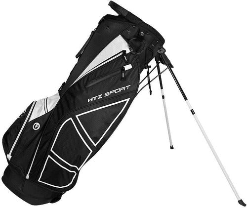 Hot-Z Golf Bolsa Con Soporte Para Palos De Golf / Negro 0