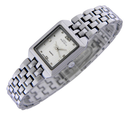 Montreal Women's Watch ML1154 Slim Metal Case with Strass 0