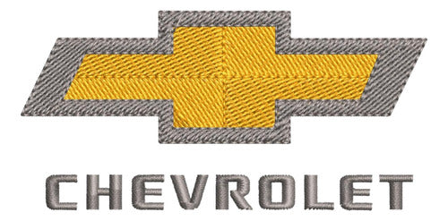 Chevrolet Ecocuero Seat Covers with Embroidered Logo 1