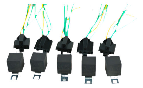 JD1914 New 30/40A 5 Pin Automotive Relay 12V with Connector 0