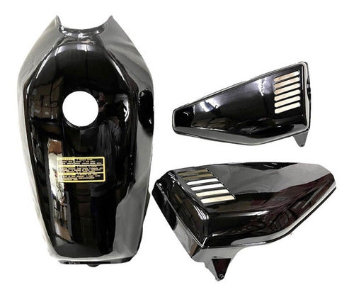 CG Classic Fuel Tank with Side Caps for Motorcycles 2