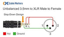 El Cable Es De 3,5 Mm (1/8 Pulgadas) Cable Trs A Xlr (macho 2