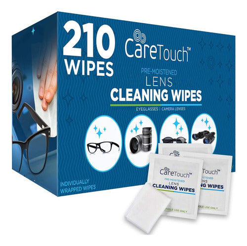 Care Touch Lens Cleaning Wet Wipes 0