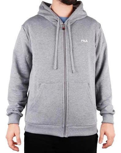 Fila Campera Hombre - Classic Gris 0