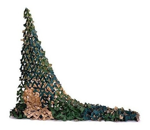 Ginsco Dark Green Camouflage Netting 1.5m X 2m 1