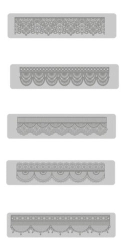 Eq Artistic Embossed Stamps 30.5x7cm 0