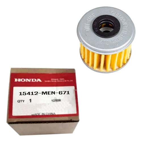 Filtro Aceite Honda Crf 250 / 450 Todas Original - Fas Motos 0