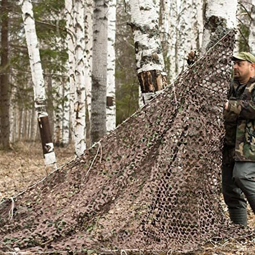 Aimdorarchery Hunting Netting Dry Grass Camouflage Netting Desert Camo Net 2x3m 7