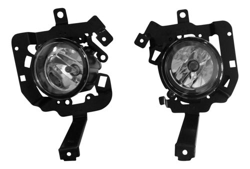 Faros Camineros Dlaa Mitsubishi L200 Triton 09-13 Instalado 1