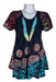 Anaandi Blusa Hindú Lisa Multicolor Con Detalles En Batik Divina! 2