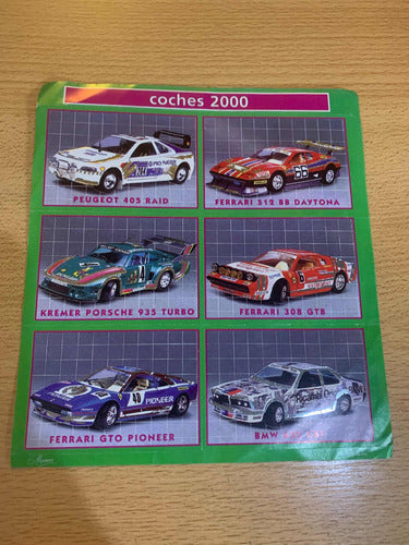 Lote De Calcos Stickers Autos Retro Mag Maucci 1