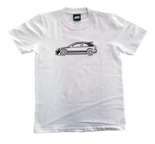 AC Fierrera Honda 008 Civic 6th Gen Hatchback Side T-Shirt 2