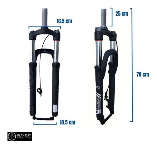 Firebird Fast Remote Lock Suspension Fork R29 2