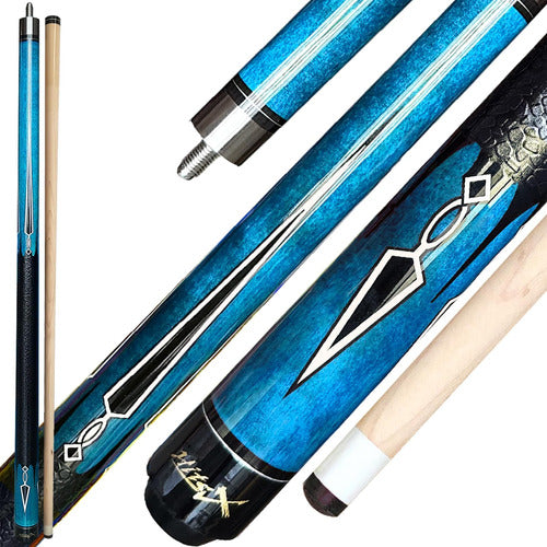 Tai Ba Cues P/ Taco Billar Profesional 2 Piezas Punta 13mm 0